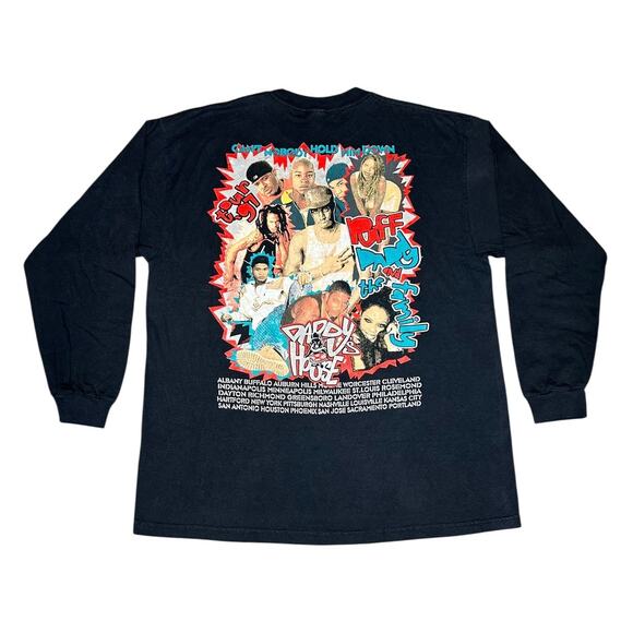 Vintage 90s Puff Daddy and The Family Tour Rap T-Shirt - Picture 2 of 6